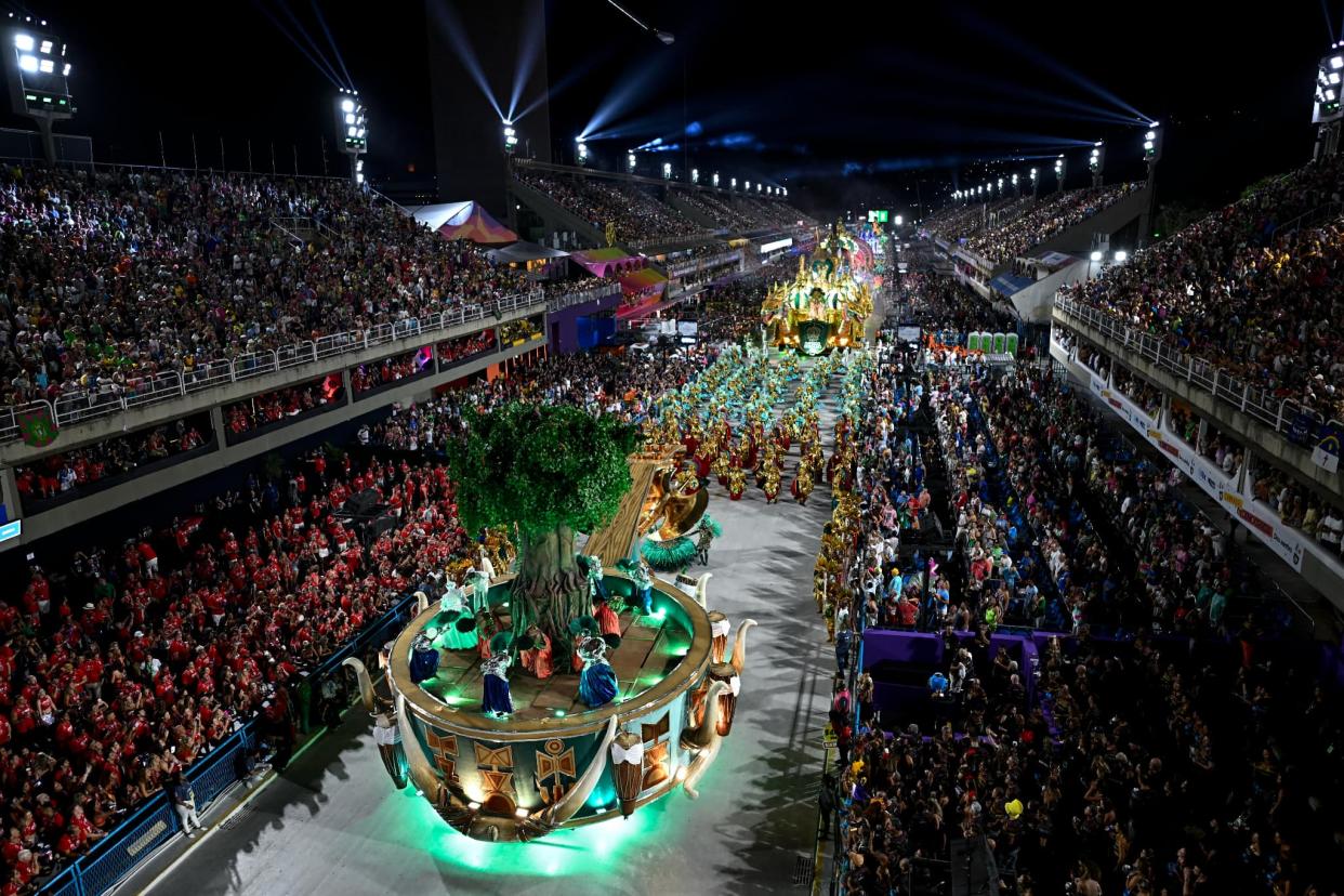 Défilé lors du carnaval de Rio, le 19 février 2023 - MAURO PIMENTEL / AFP