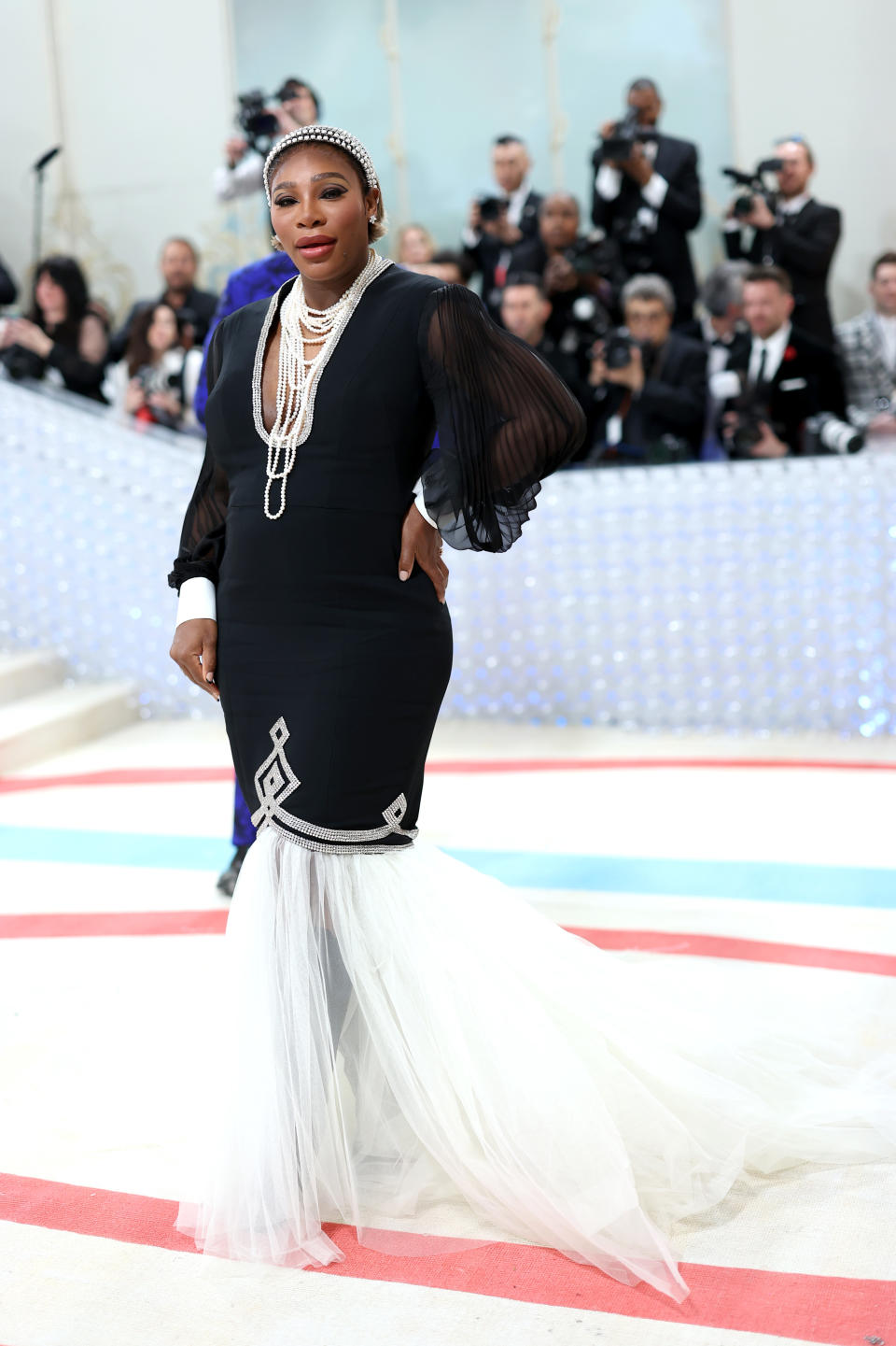 Serena Williams attends The 2023 Met Gala Celebrating 