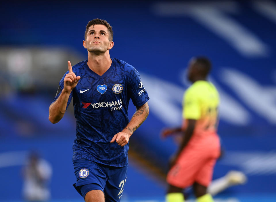 Christian Pulisic is primed for a big season at Chelsea after breaking out this summer. (Photo by Darren Walsh/Chelsea FC via Getty Images)