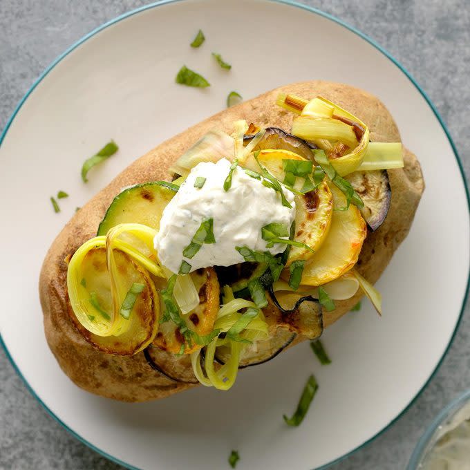 Very Veggie Baked Potatoes