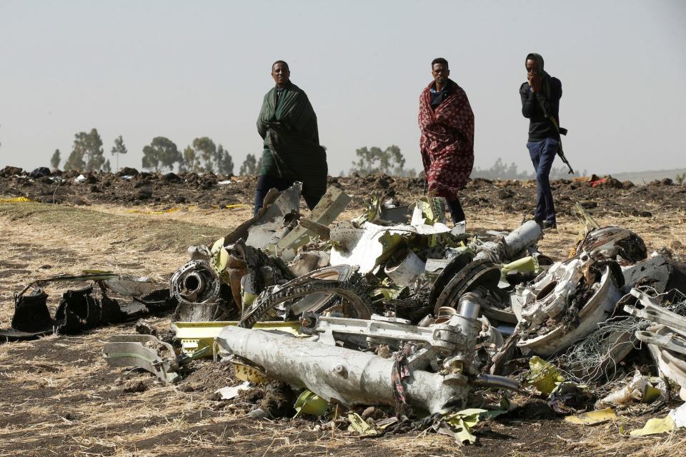 Prăbușirea unui avion Boeing 737 max al companiilor aeriene etiopiene