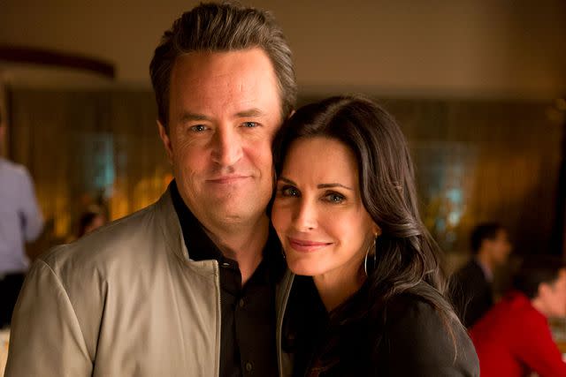 Justin Lubin/NBC Matthew Perry and Courteney Cox on 'Go On'