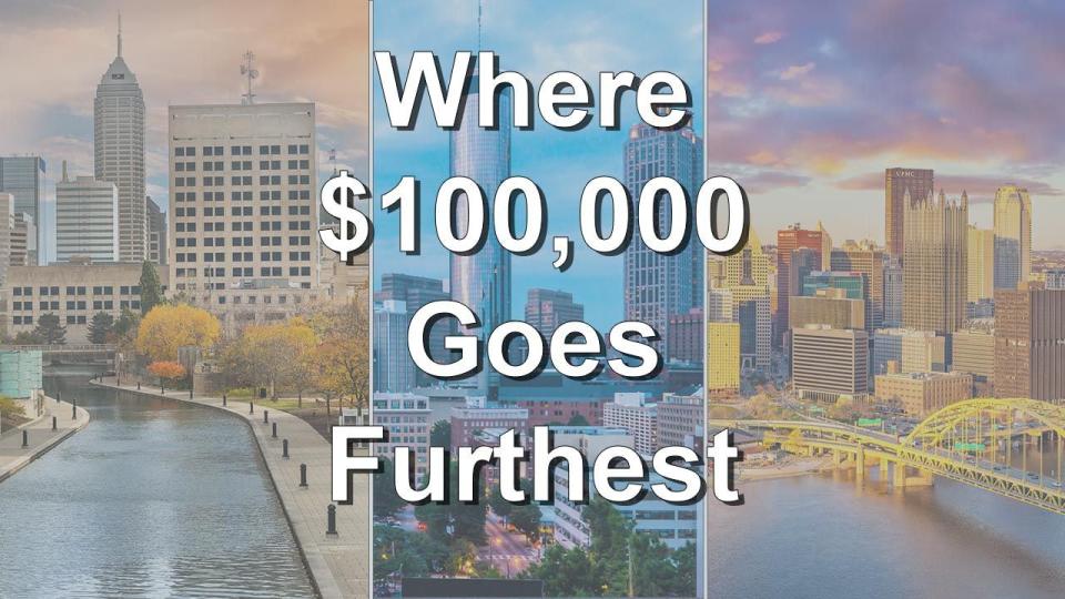 SmartAsset took a look at income to see how far $100,000 would go after taxes and cost-of-living adjustments.