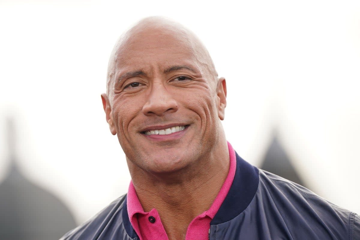Dwayne Johnson, as he should, and indeed does, look (PA Archive)
