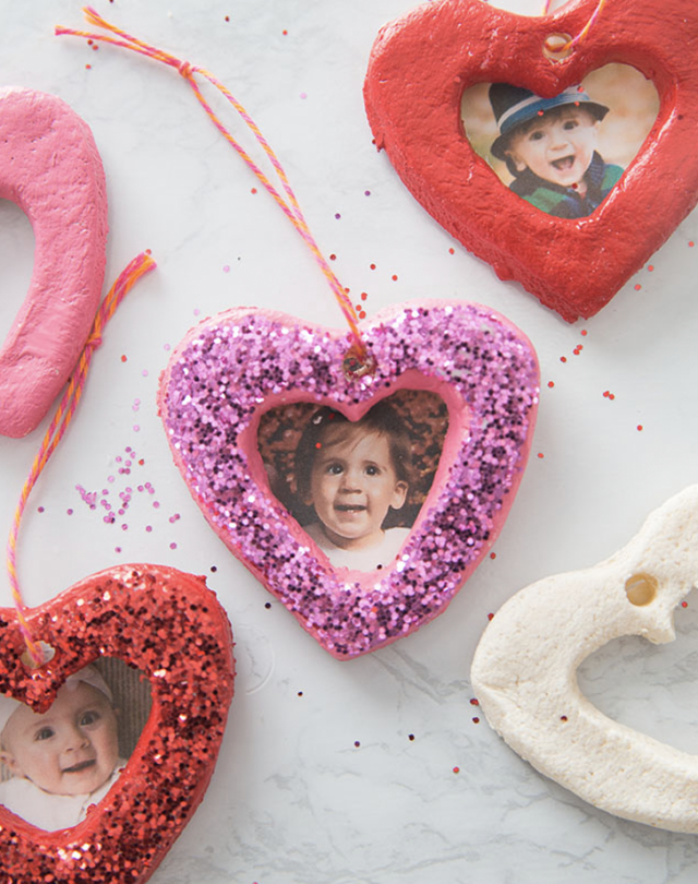 Valentine Lovebugs- construction paper hearts, googly eyes, craft sticks  and pipe cleaner.