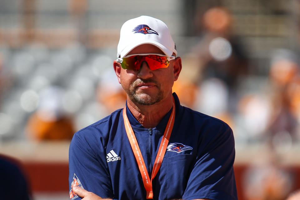 UTSA coach Jeff Traylor interviewed for the Texas A&M job last week. Programs that dismiss coaches are looking to make earlier hires because of the early signing period and its importance to recruiting.