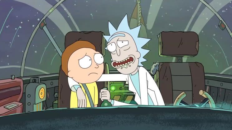 Rick and Morty screengrab.