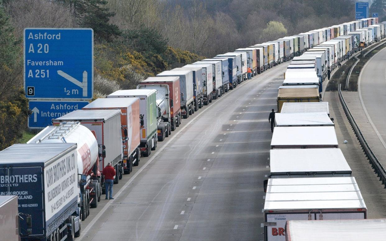 Dover is at the centre of the debate over preparations for a 'no deal' exit - AFP