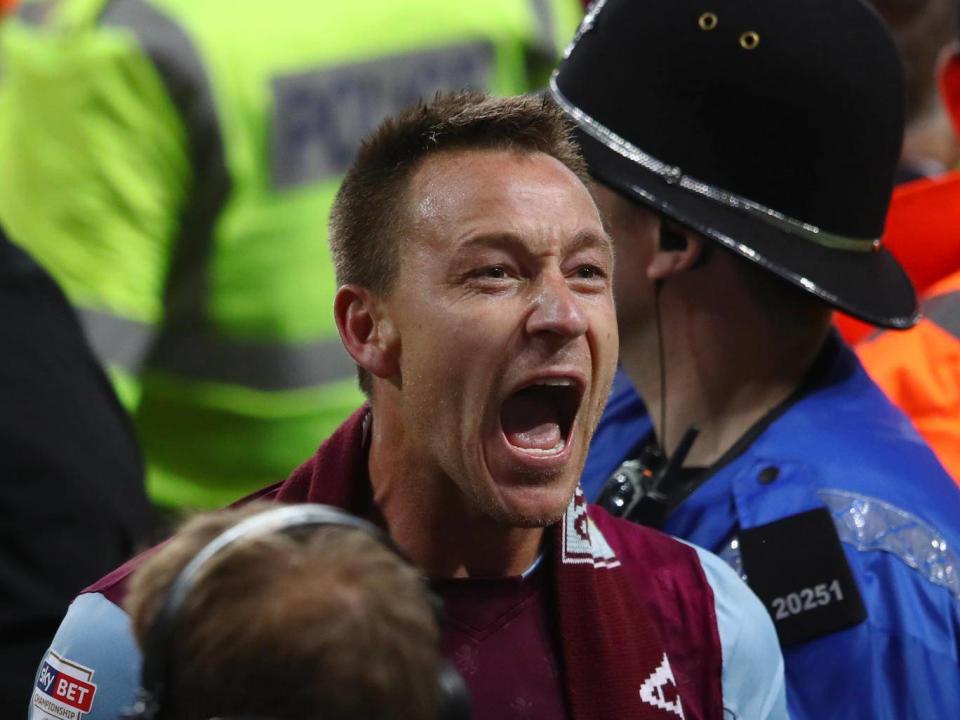 Bruce was full of praise for the impact John Terry has had on the Aston Villa changing room (Getty)