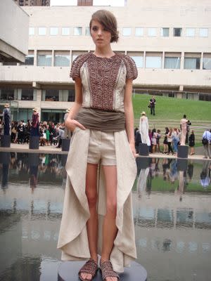 This fancy French skirt/short combination makes American skorts run off crying.