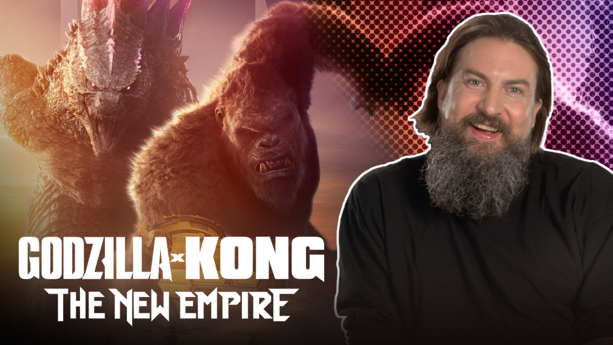  Director Adam Wingard talks Godzilla x Kong: The New Empire. 