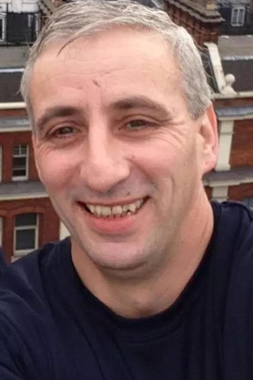 Damien McLaughlin, 43, from Cheshunt was knifed through the heart. (Met Police)