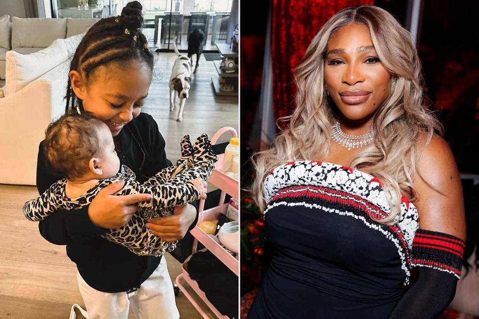 <p>Serena Williams/Instagram; Stefanie Keenan/VF24/WireImage</p> Serena Williams