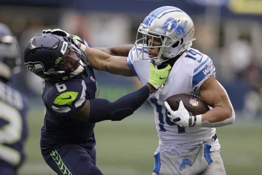 Rookie WR Amon-Ra St. Brown is lighting things up in Lions’ dismal offense