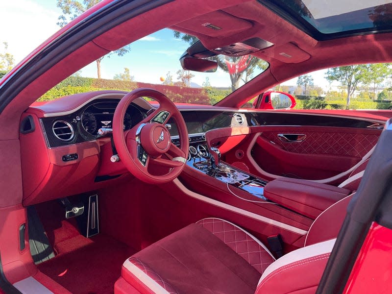 2022 Bentley Continental GT Speed interior