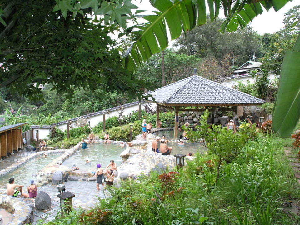 北投公園露天溫泉浴池 （圖片來源：台北旅遊網）