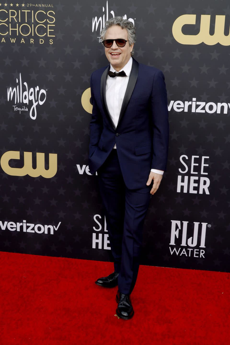 santa monica, california january 14 mark ruffalo attends the 29th annual critics choice awards at barker hangar on january 14, 2024 in santa monica, california photo by frazer harrisongetty images