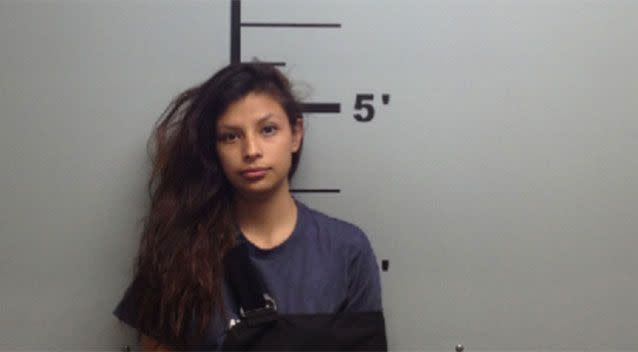 Arianda Hernandez-Lopez has been arrested for filing a false police report. Source: Benton County Sheriff's Office/5 News Online.
