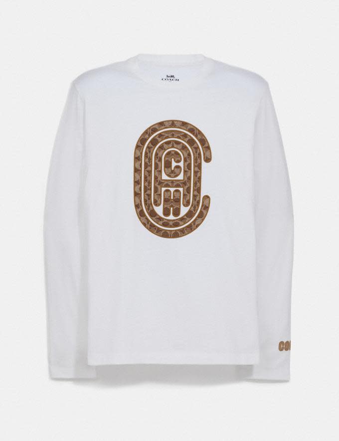 Coach Graphic Long Sleeve T-Shirt