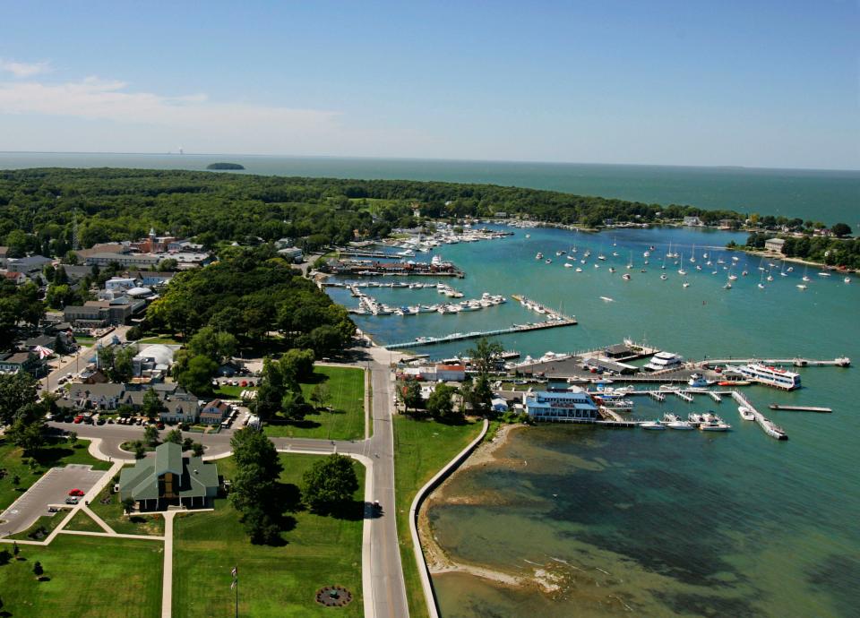 Put-in-Bay Island, Ohio, offers access to other islands in Lake Erie, many of which compose a new state water trail.