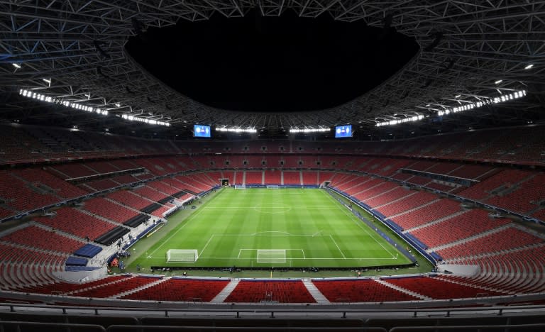 Budapest's Puskas Arena will host the 2026 Champions League final (Attila KISBENEDEK)
