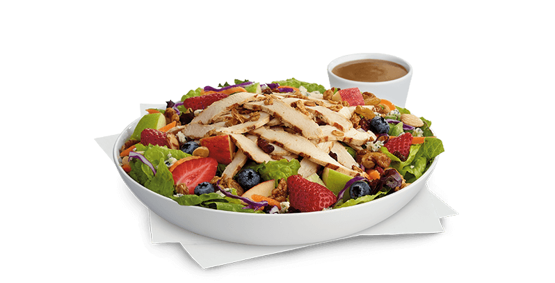 Chick-fil-A's salad is the healthiest fast food offering of the bunch. (Photo: Chick-fil-A)