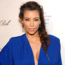 <b>Celebrities in plaits: Kim Kardashian </b><br><br>The reality star works a messy fishtail braid with smokey eyes at an appearance.<br><br>© Rex