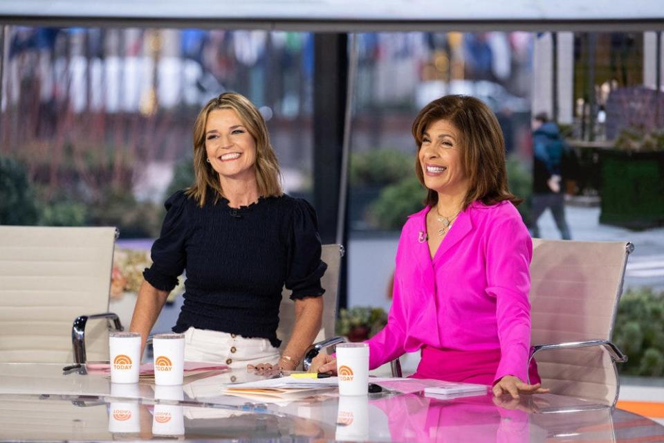 Savannah Guthrie and Hoda Kotb talk about leaning on each other for support on and off the show.