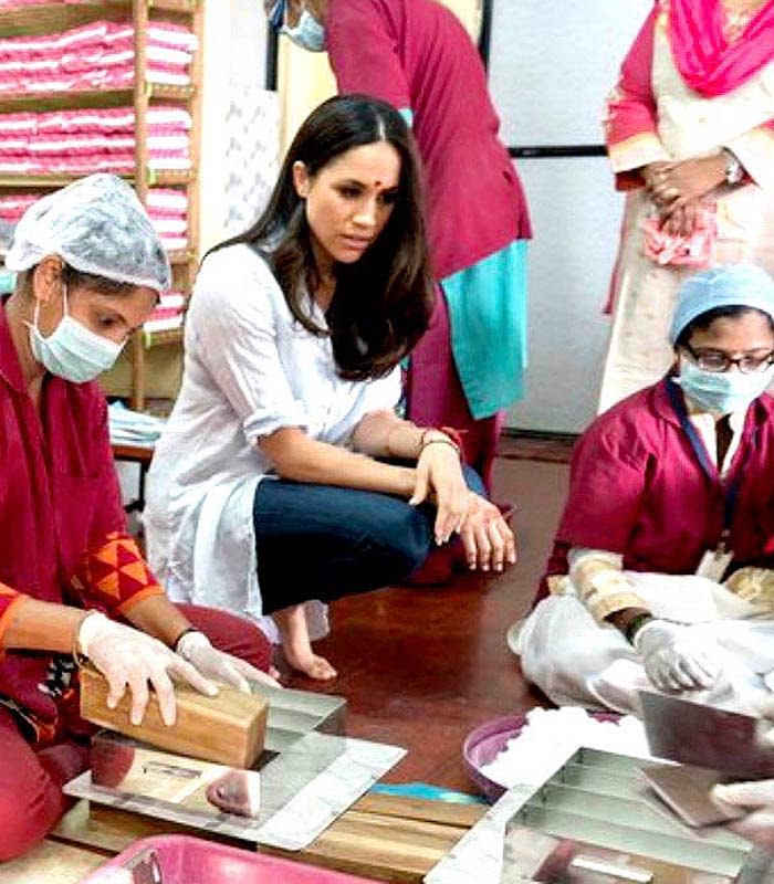 Meghan Markle comparte fotos inéditas de su labor humanitaria, incluso de antes de ser duquesa