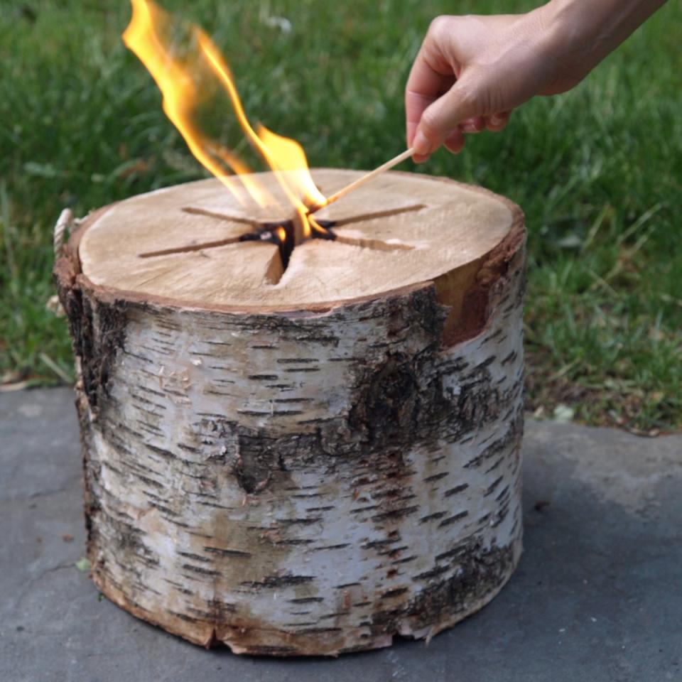 Light n' Go bonfire log