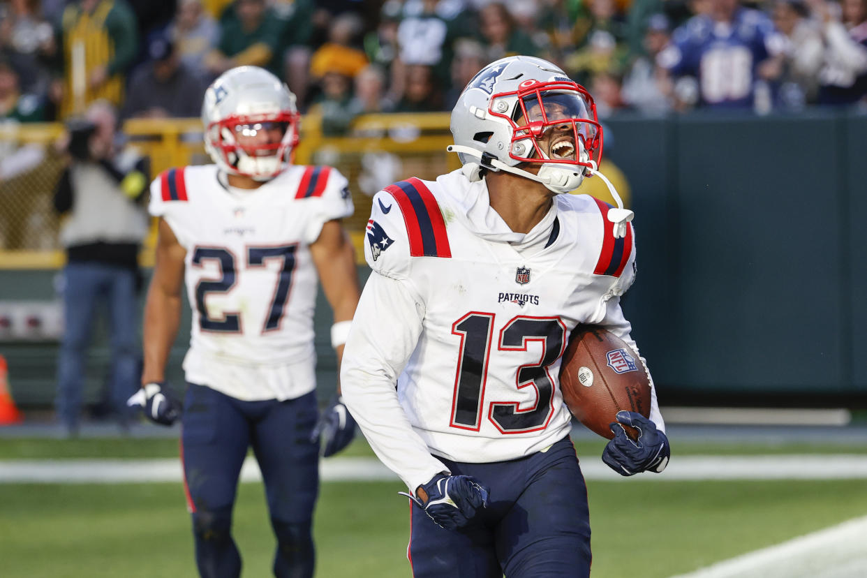 Defensive back Jack Jones will have a chance to correct course after the Las Vegas Raiders claimed him on Tuesday. (AP Photo/Kamil Krzaczynski)