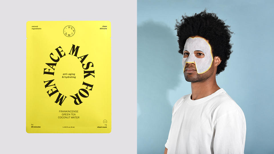 HeTime, a new line of face masks designed for men