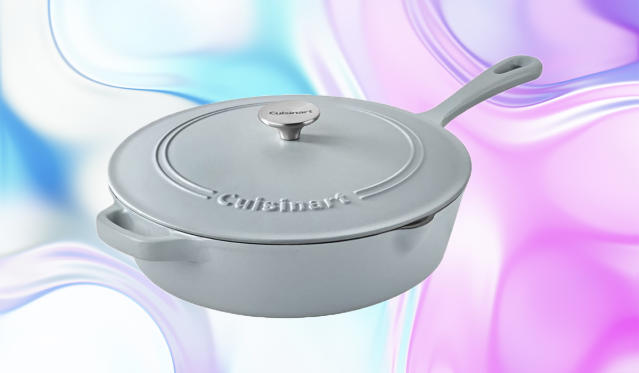 Cuisinart enameled cast iron cookware is up to 46% off on