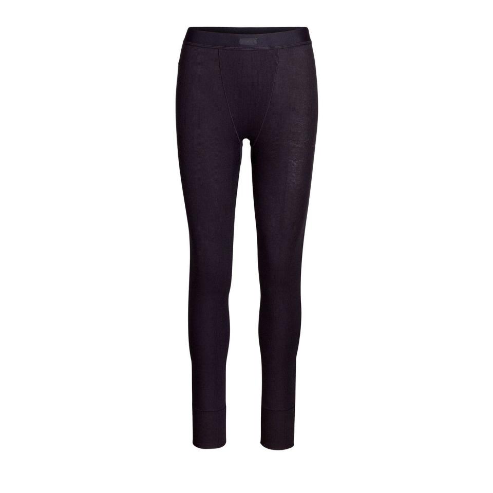 Cotton Rib Thermal Leggings