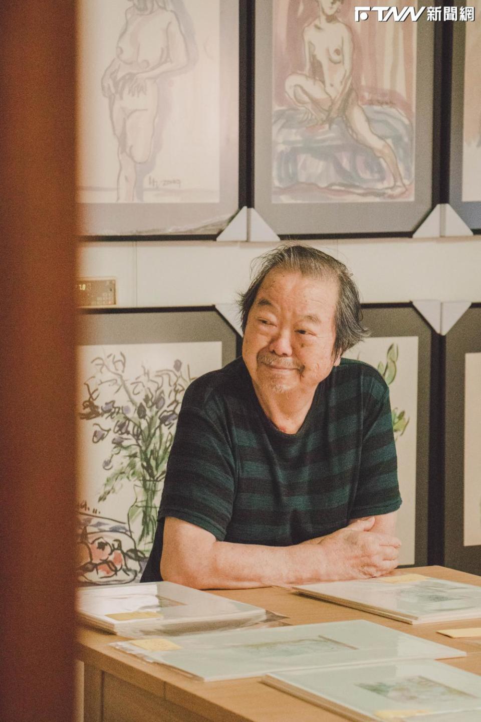 當代知名藝術家雷驤辭世，享壽85歲。（圖／文化部提供）