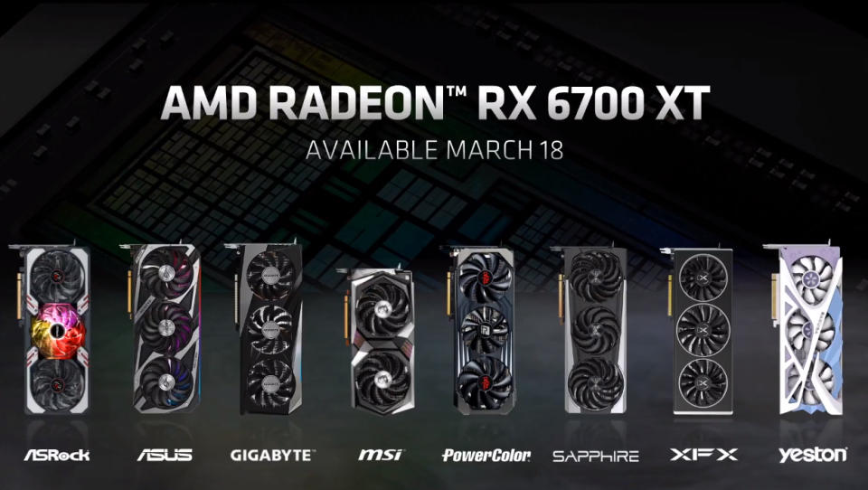 AMD RX 6700 XT