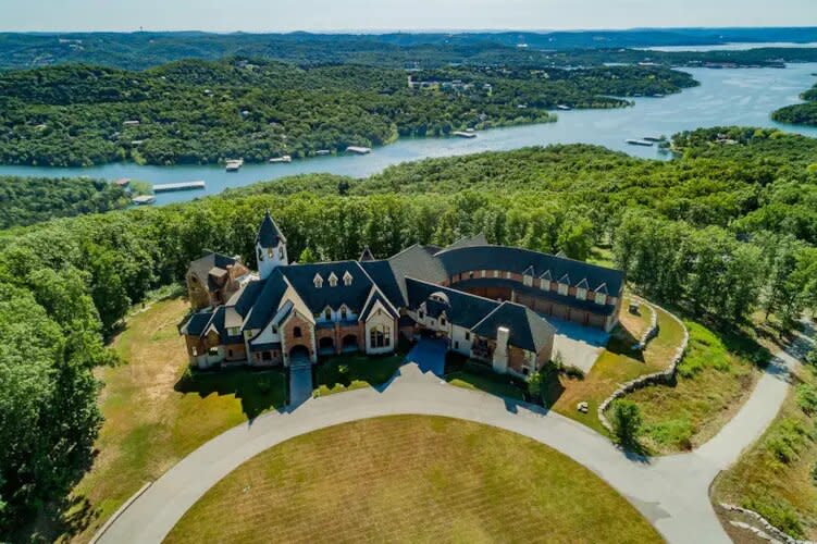 A southwest Missouri mansion, once the home of MLB All-Star pitcher Cole Hamels, has hit the market for $14.5 million. (Photos provided by: Jim Strong/ReeceNichols)