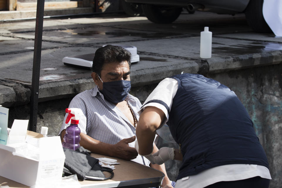 San Bernabé Ocotepec en la alcaldía Magdalena Contreras de Ciudad de México. (Foto: Cristian Leyva/NurPhoto via Getty Images)