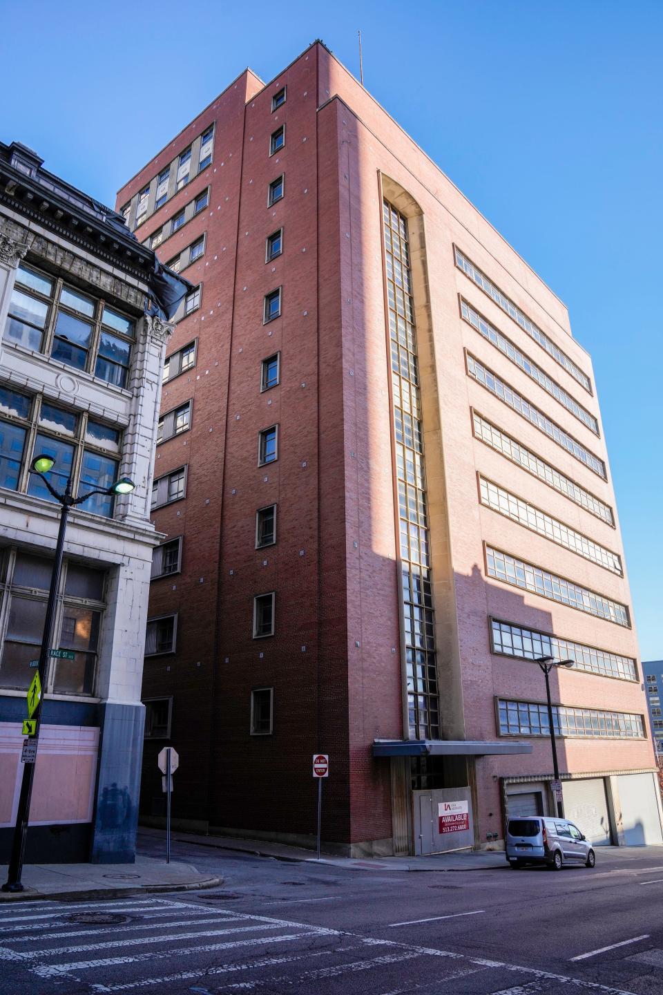 The building at 310 Race St. was once the H. & S. Pogue Service Building designed by noted Cincinnati architectural firm, Hake & Hake.