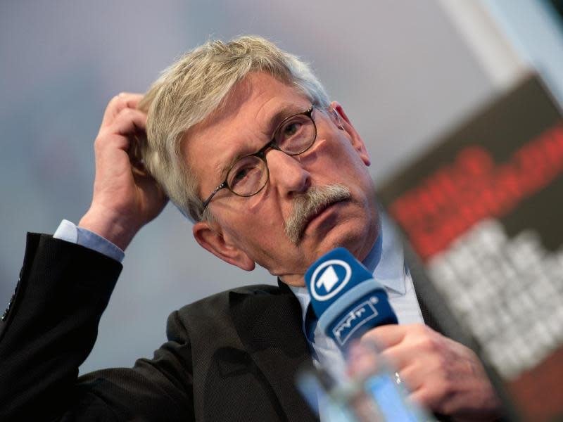 Thilo Sarrazin stellte in Leipzig sein neues Buch vor. Foto: Arno Burgi