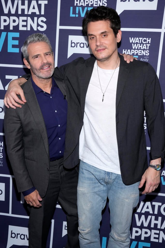 Andy Cohen and John Mayer at “WWHL.” Charles Sykes/Bravo