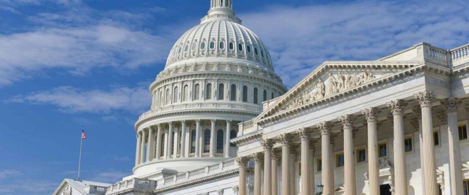 United States Capitol Building in Washington DC USA