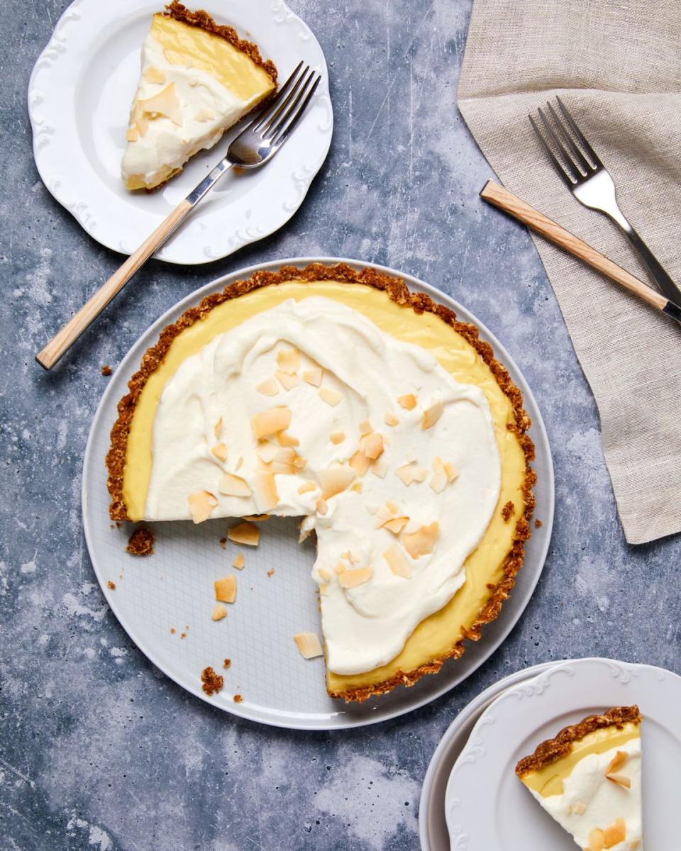 Lemon Coconut Tart