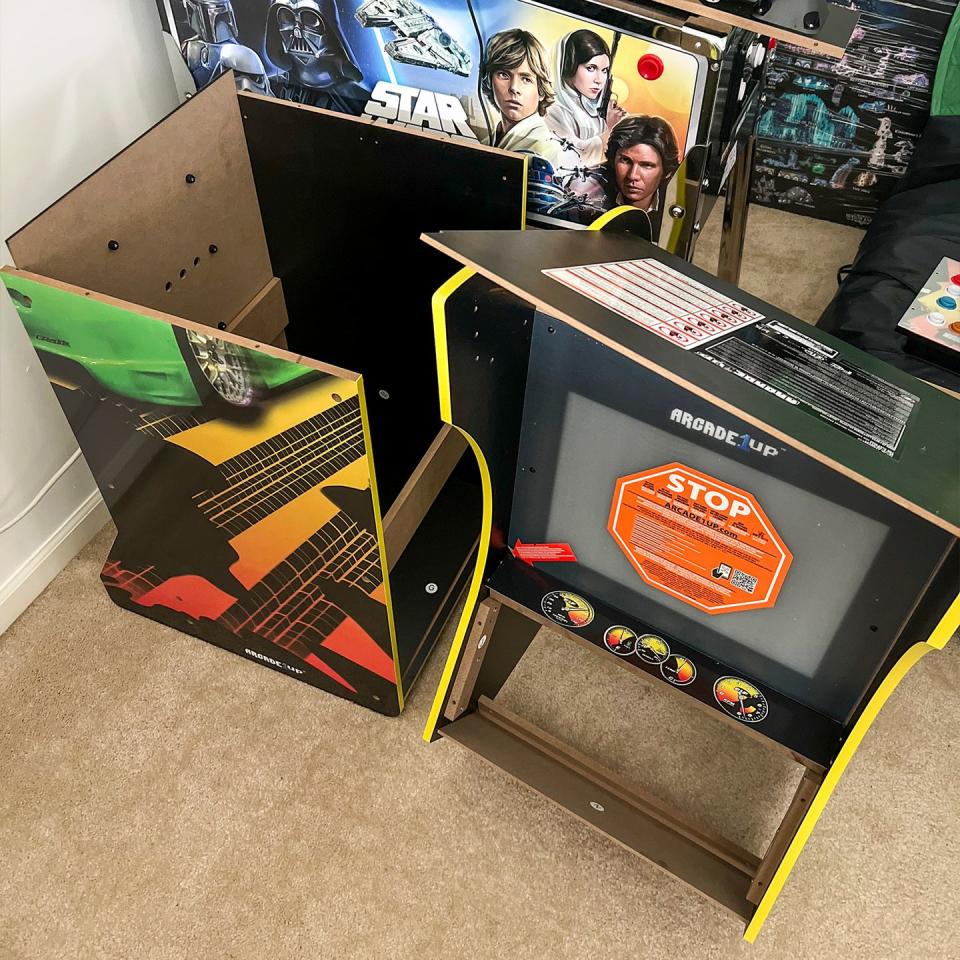 arcade1up machine setup