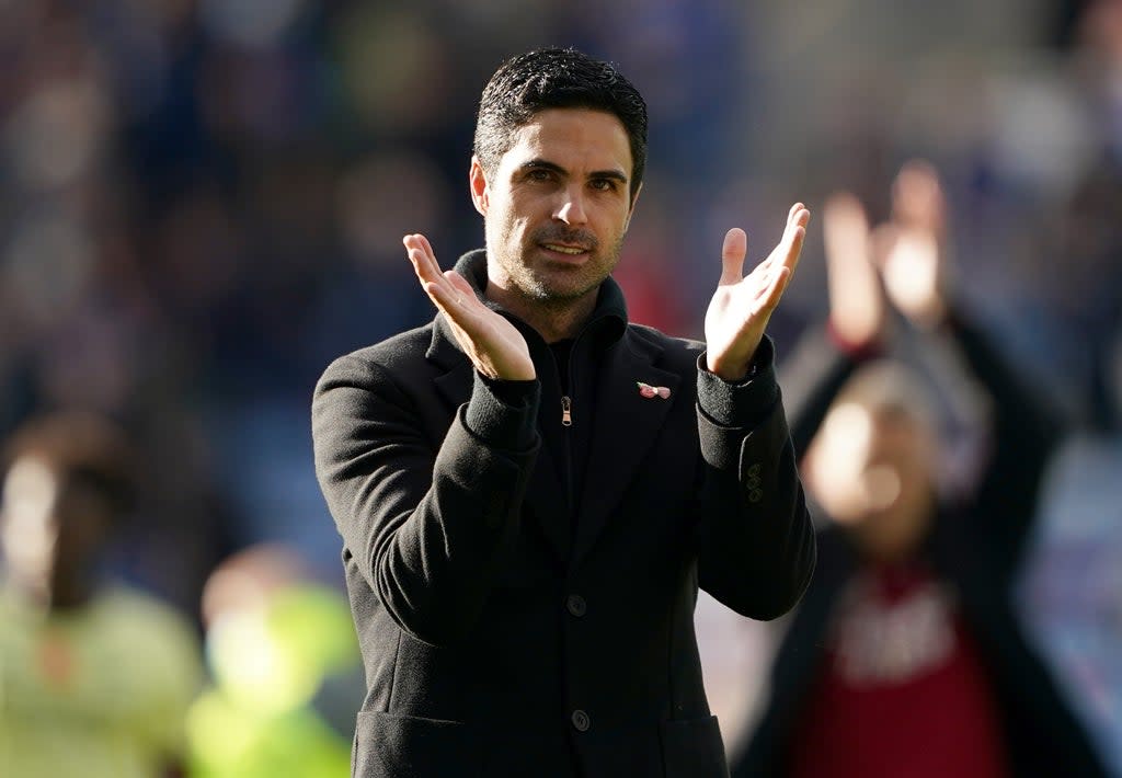 Mikel Arteta was delighted after his team rewarded his trust (Zac Goodwin/PA) (PA Wire)