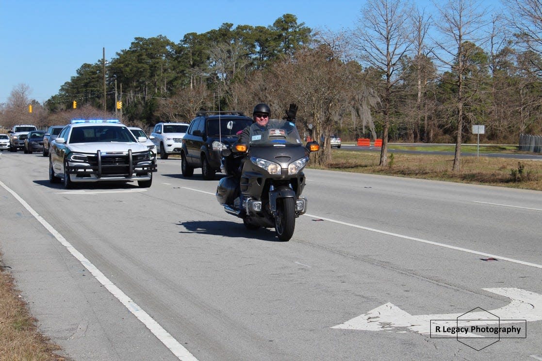 2022's Polar Bear Motorcycle Ride hosted by the Onslow County Sheriff's Office.