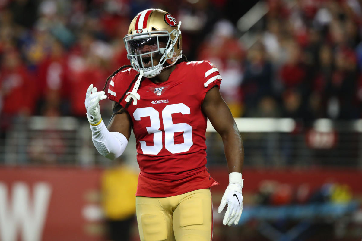 WATCH: Marcell Harris comes up with huge interception for 49ers