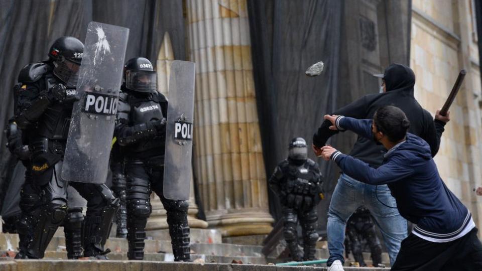 Protestas en Colombia