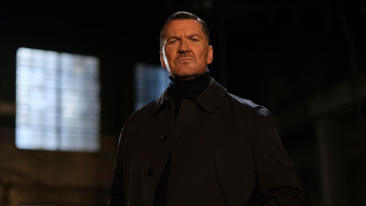  Craig Fairbrass as the nasty gangster hard man Guy in Boat Story. 