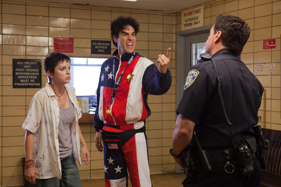 Anna Faris and Sacha Baron Cohen in Paramount Pictures' "The Dictator" - 2012